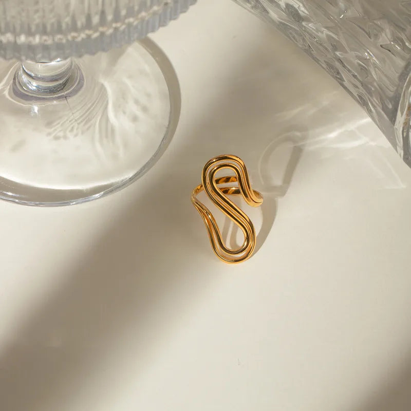 Golden Spiral Ring