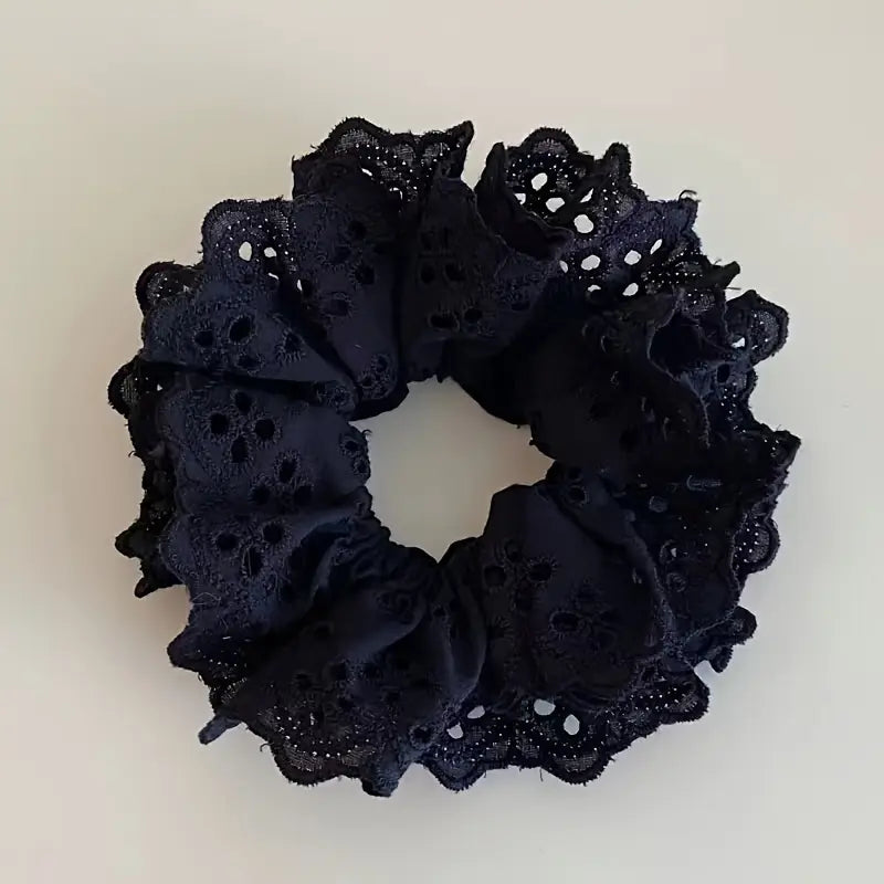 Vintage Lace Scrunchies