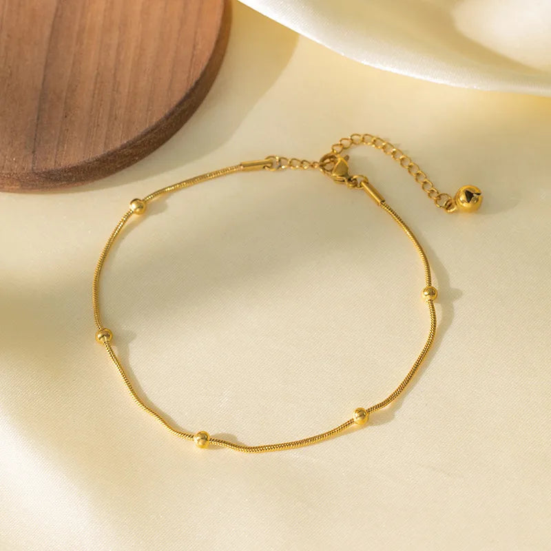 Snake Bead Anklet