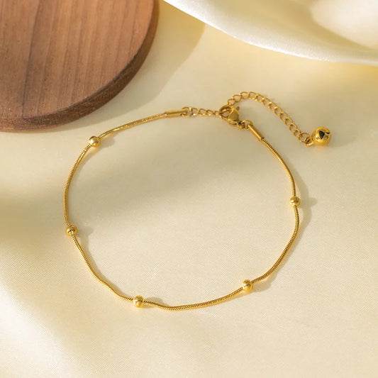 Snake Bead Anklet