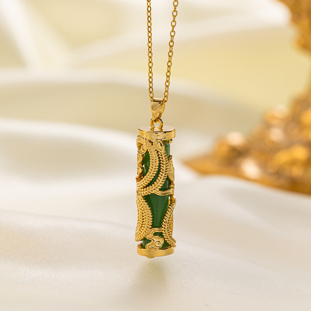 Gold Dragon Pendant