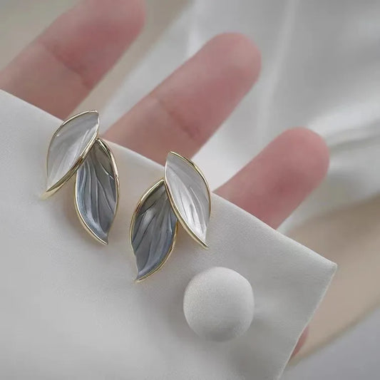 Double Leaf Earring