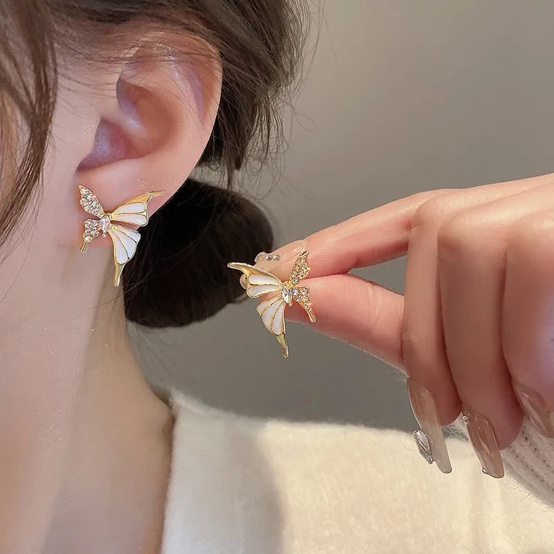 Big Butterfly Ear-studs