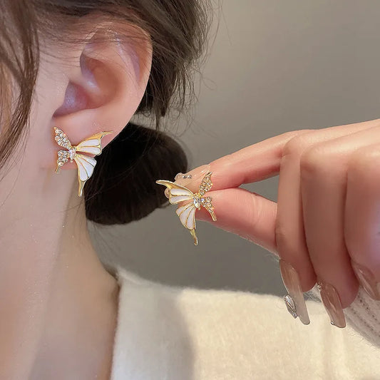 Big Butterfly Ear-studs