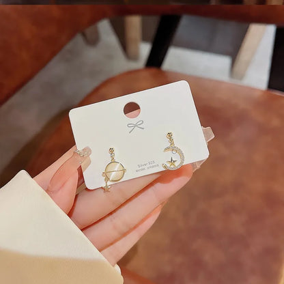 Moon Star Earring