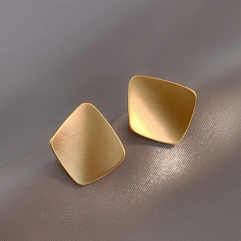 Gold Plate Ear-studs