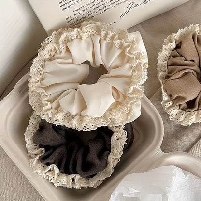 French Lace Scrunchies