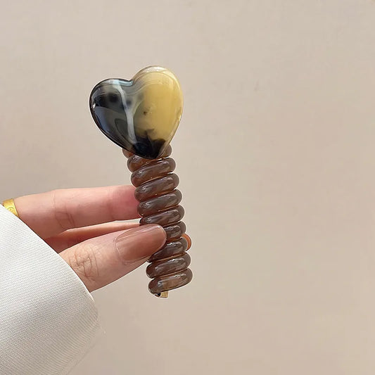 Apricot Ash Rope Hairtie