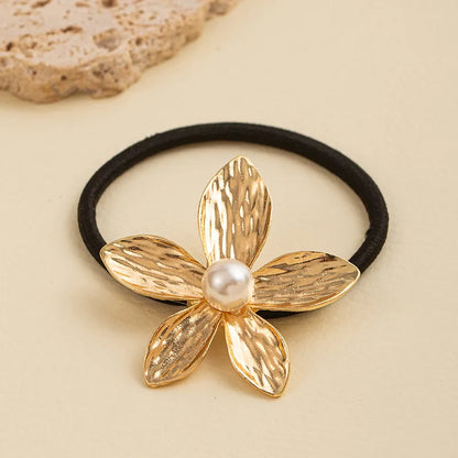 Golden Flower Hairtie