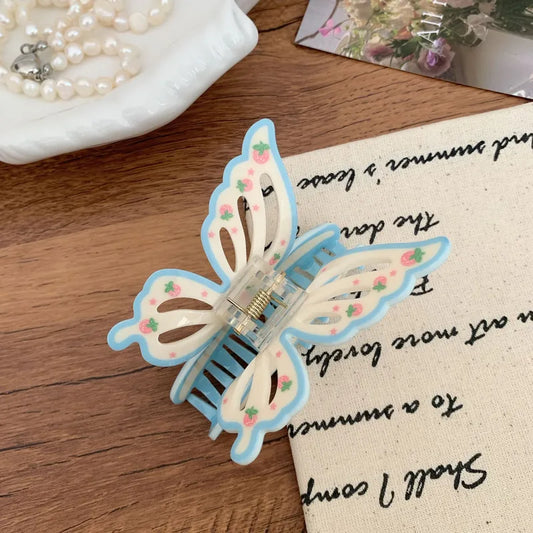 Strawberry Butterfly Claw