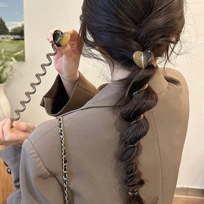 Apricot Ash Rope Hairtie