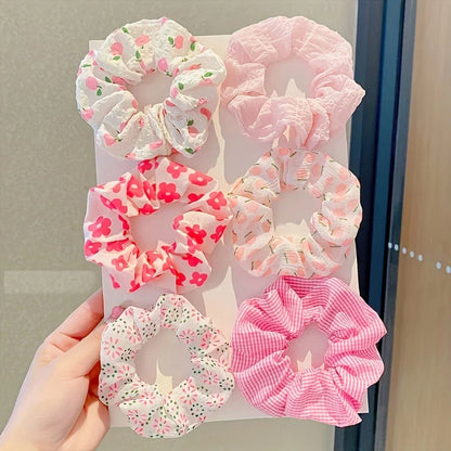 Spring Scrunchies Set