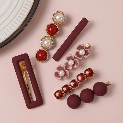 Gilded Wine Hairpins
