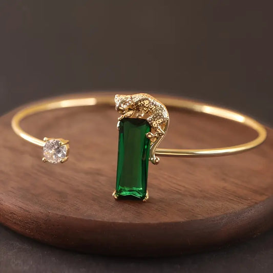 Leopard Cuff Bangle