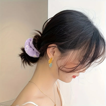 Daisy Cotton Scrunchies
