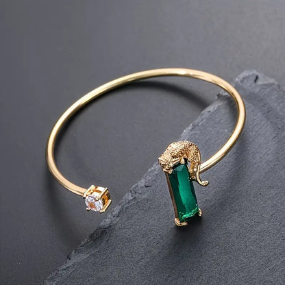 Leopard Cuff Bangle