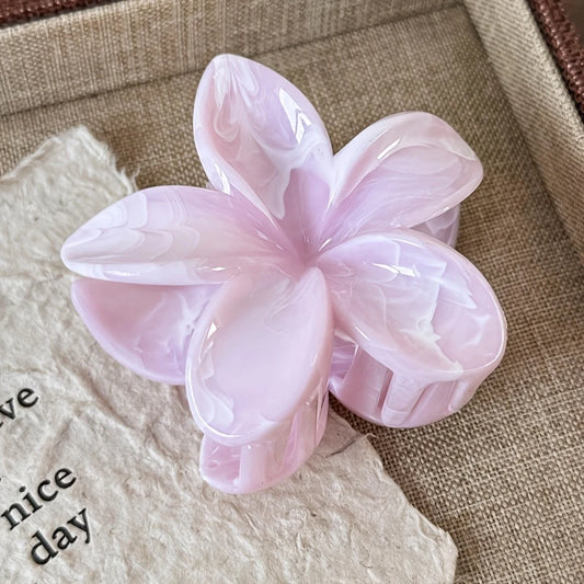 Pink Lily Hair Claw