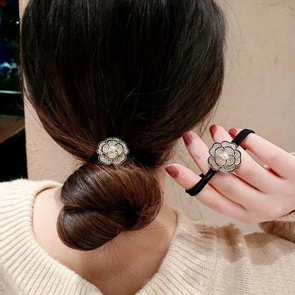Black Rose Hairtie