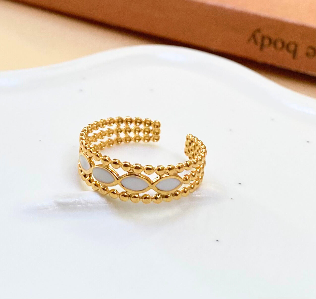 Velin Gold Open Rings