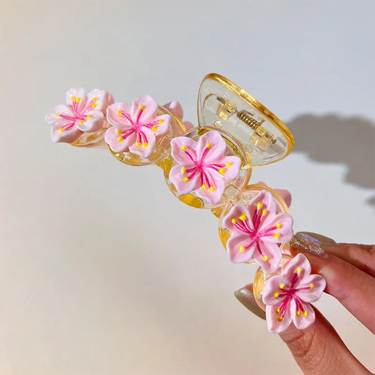 Pink Peach Blossom Claw