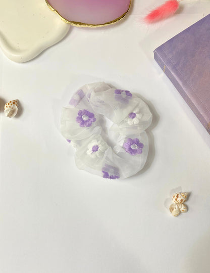 Purple Trouble Scrunchies