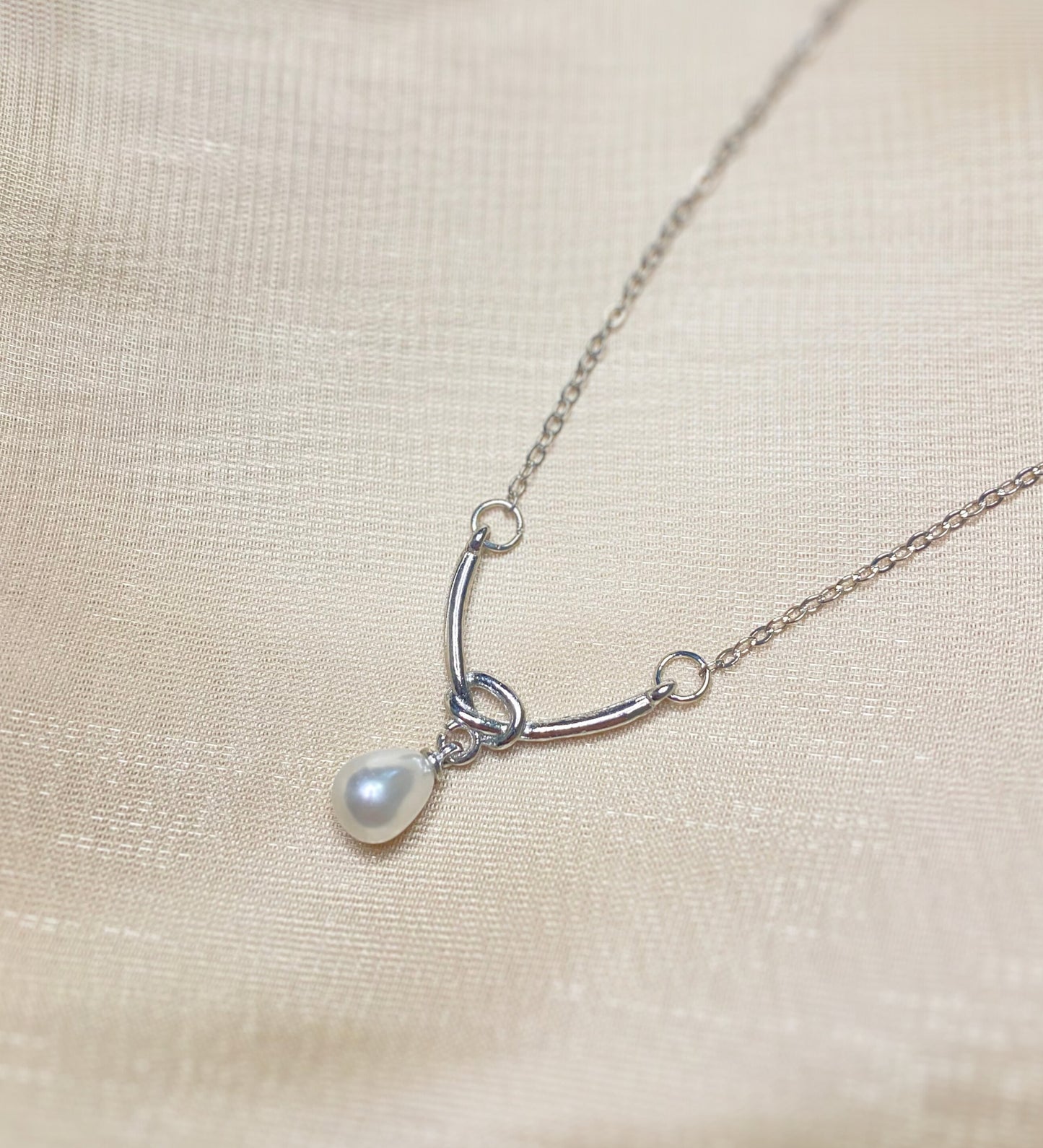 Pearl Knot Necklace