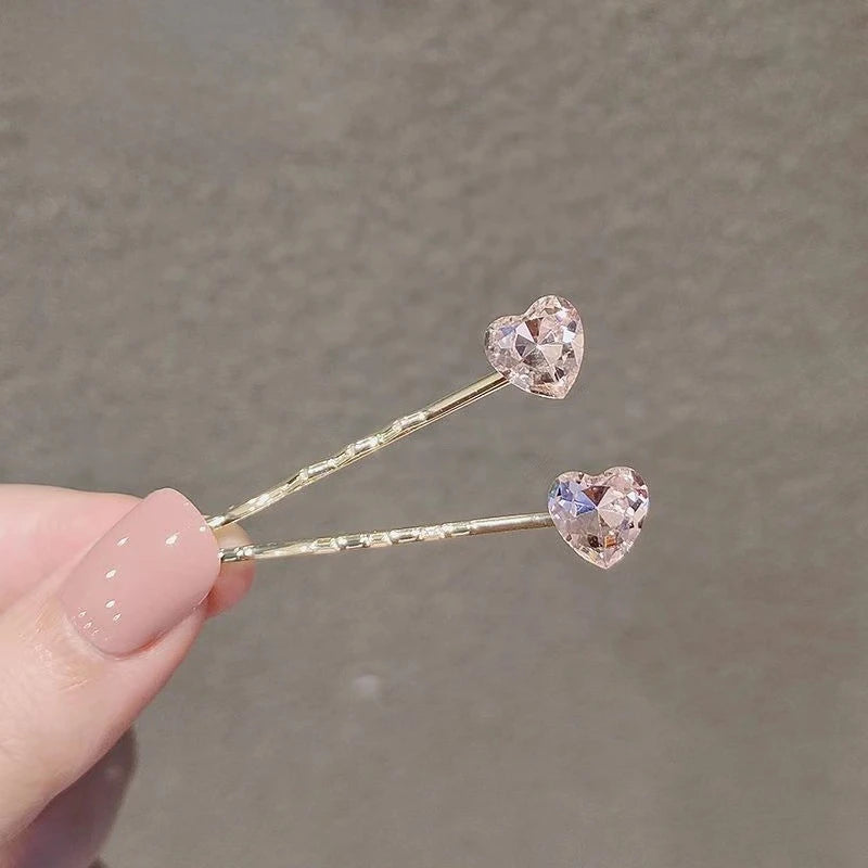 Sparkling Love Hairpins