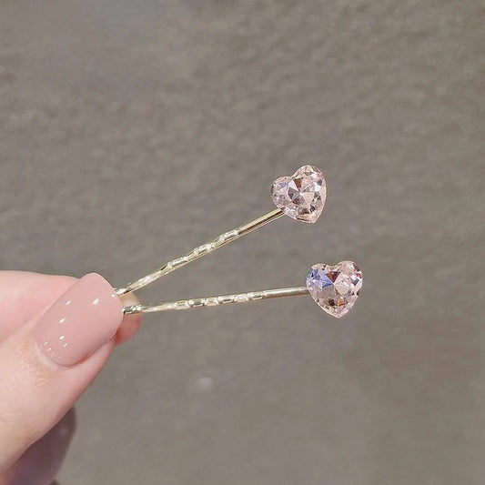 Sparkling Love Hairpins