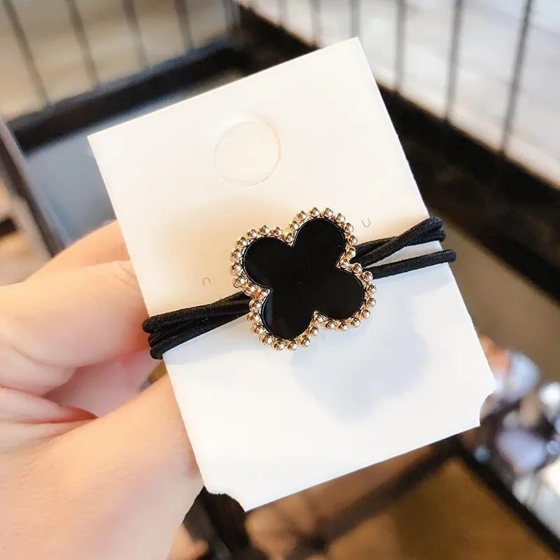 Four Leaf Clover Hair Tie