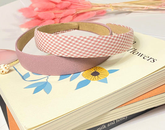 Pink Dewdrop Headbands