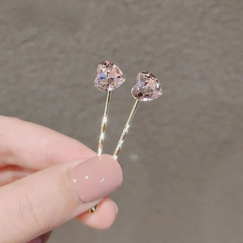 Sparkling Love Hairpins