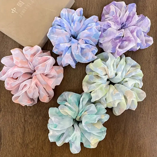 Fresh Color Large Scrunchies