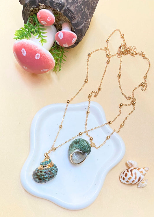 Green Shell Necklace