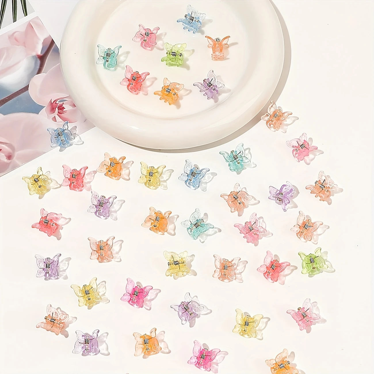 Cute Butterfly Hair Clips