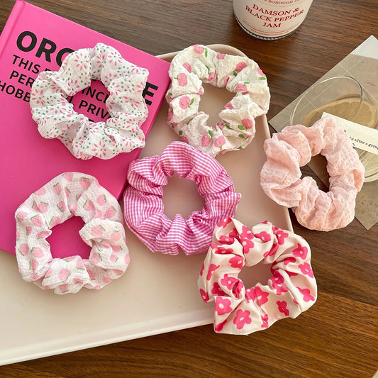 Pink Scrunchies