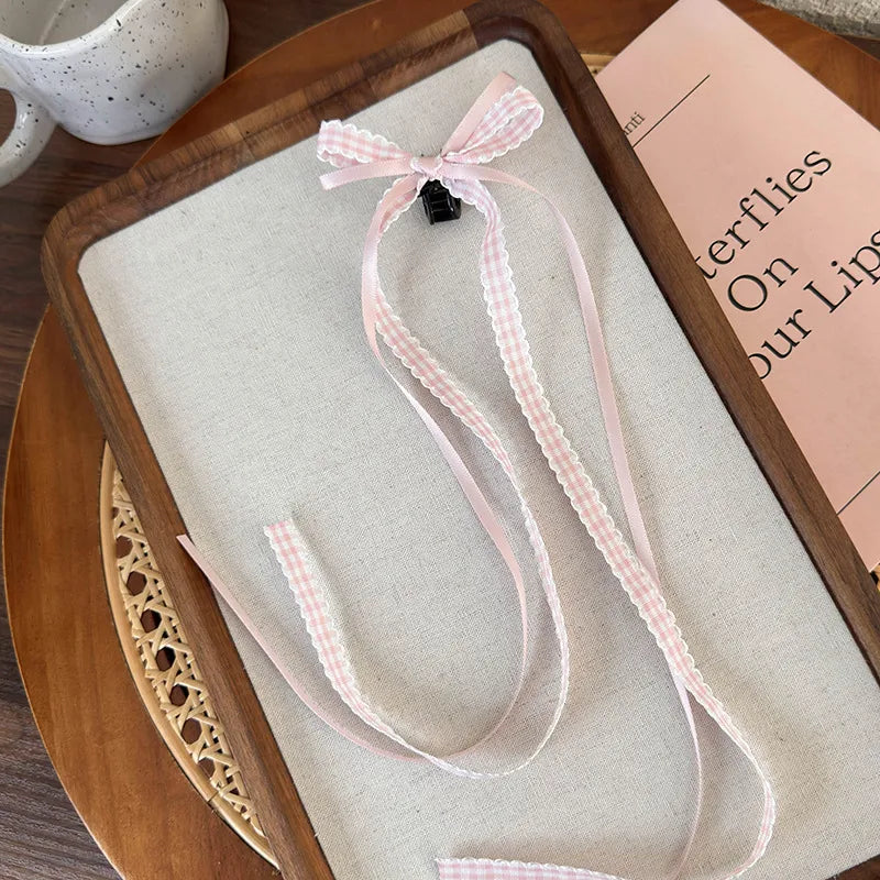 Bow Knot Cloth Hair Clip