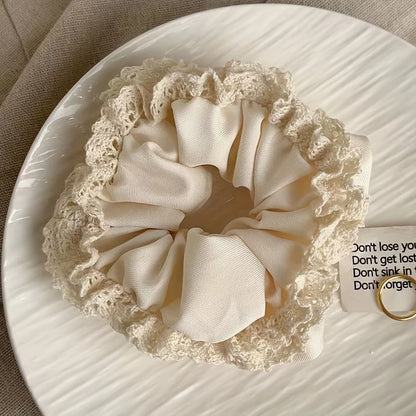 French Lace Scrunchies