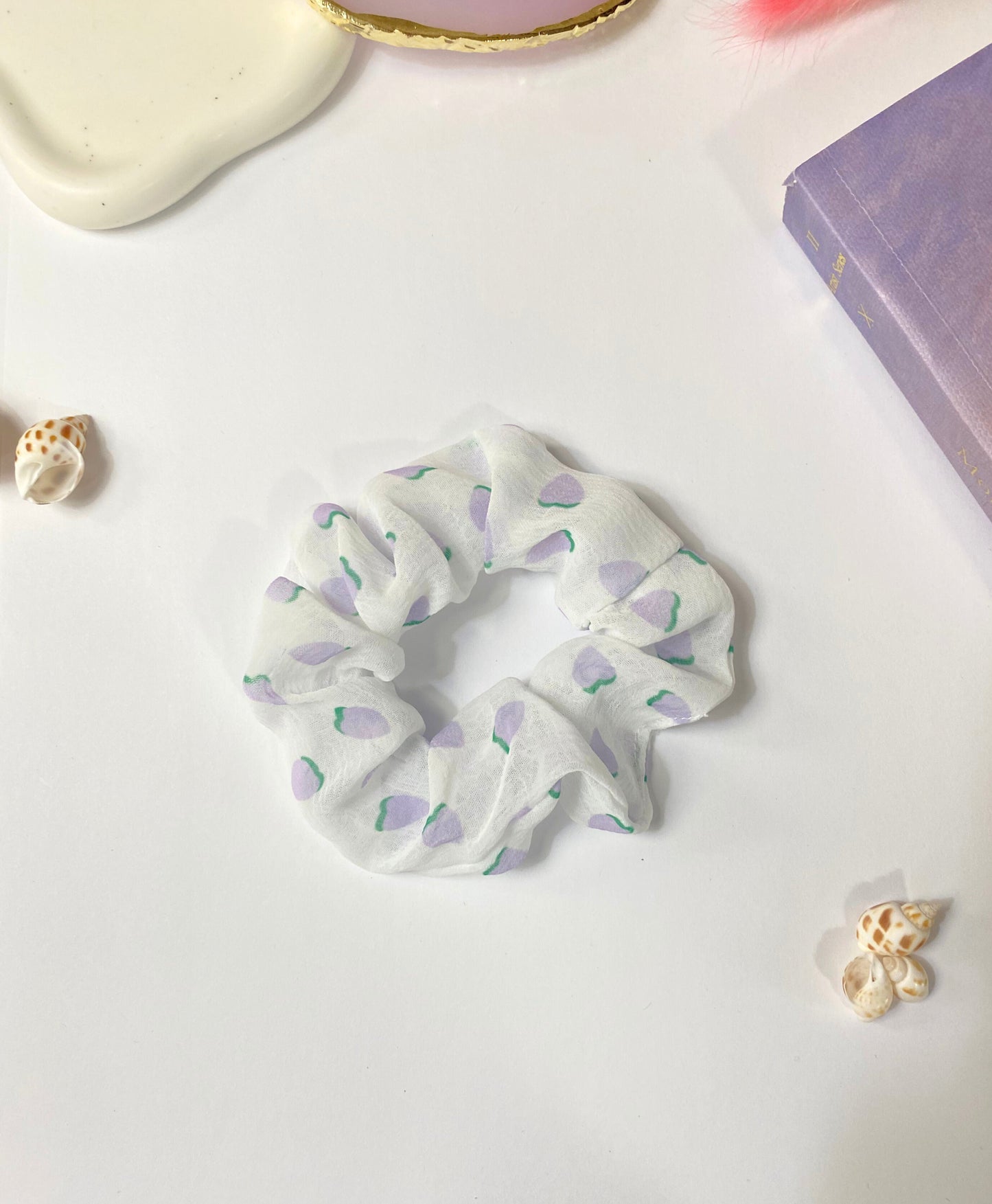 Purple Trouble Scrunchies
