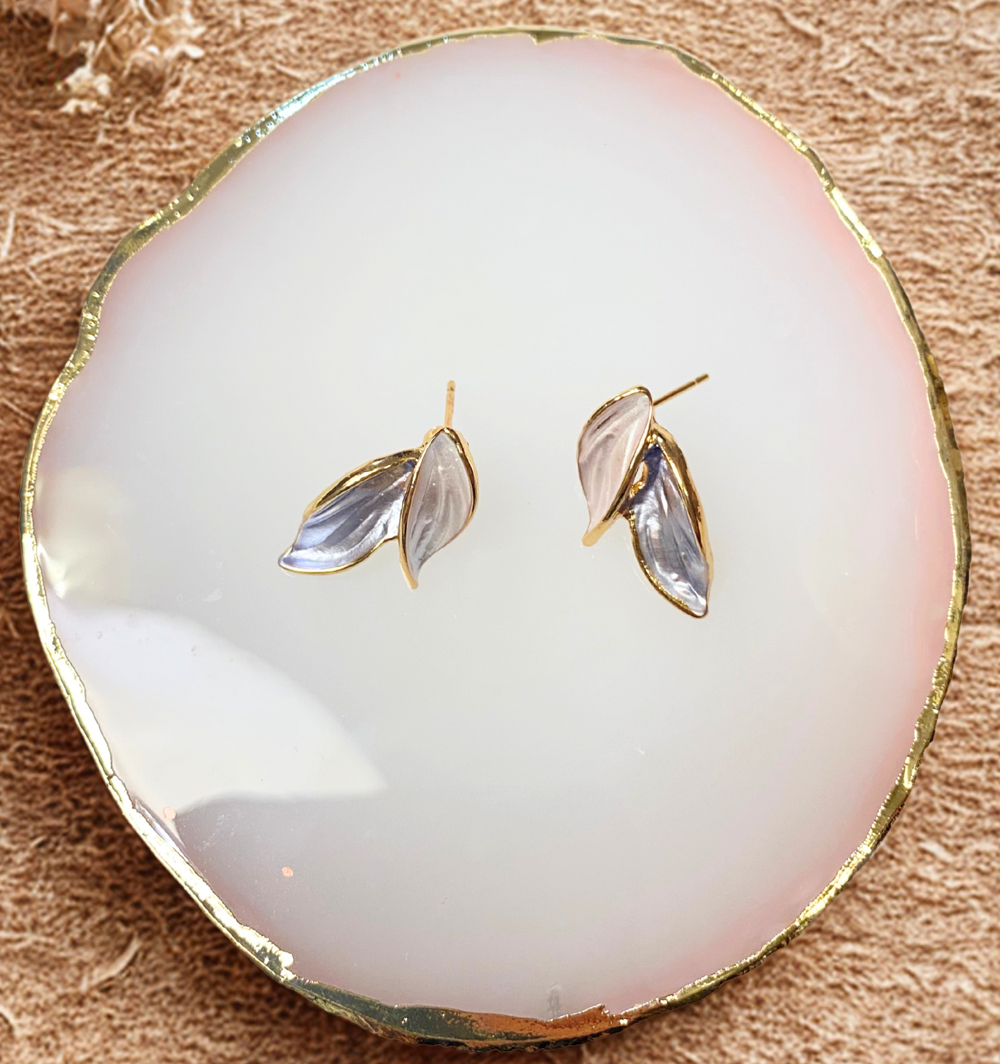 Double Leaf Earring
