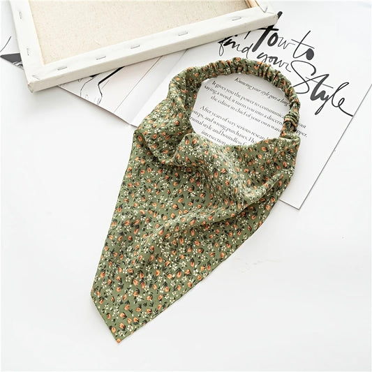 Olive Boho Hairscarfs