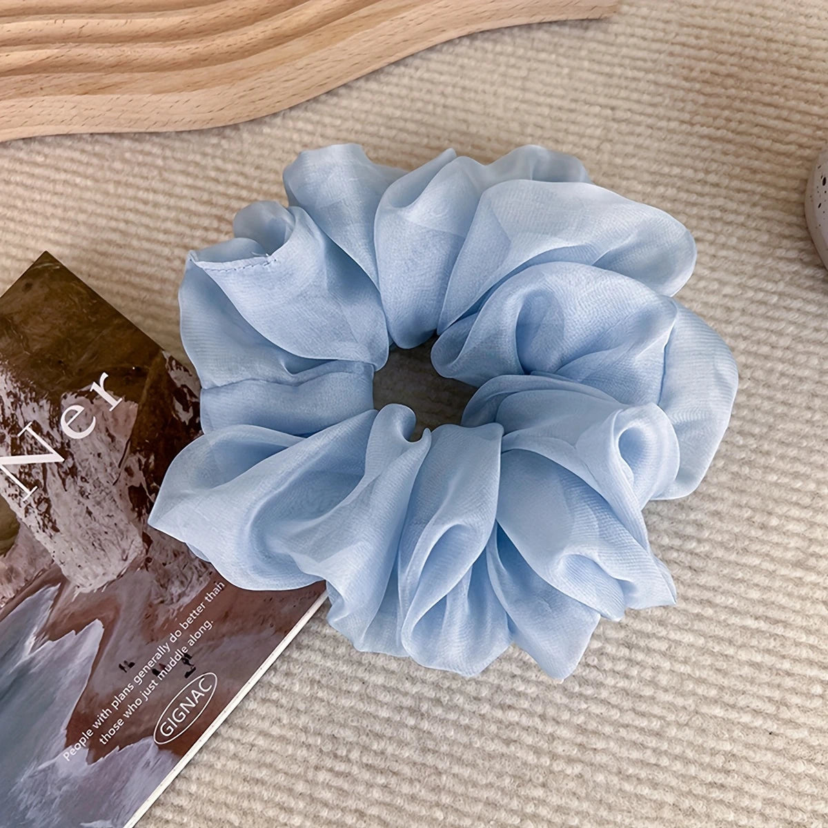 Big Pastel Lightweight Scrunchies