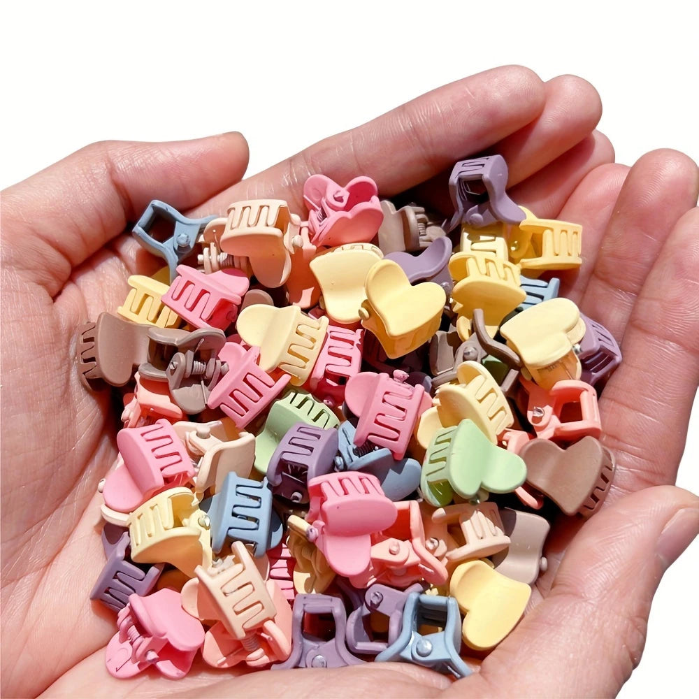 Cute Mini Heart Clips