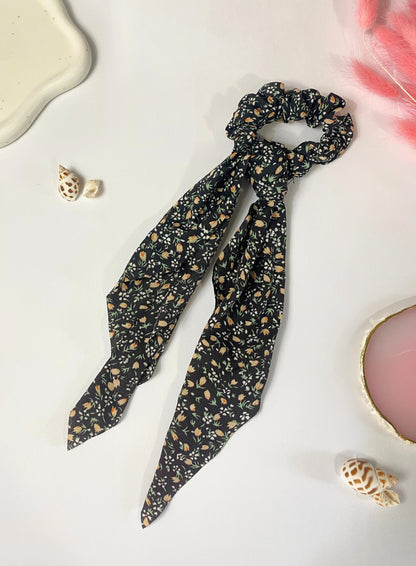Bohemian Floral Ribbon Hairtie