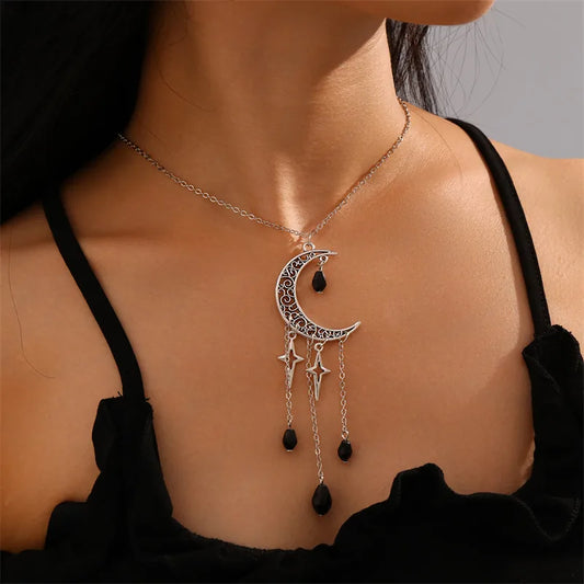 Gothic Moon Necklace