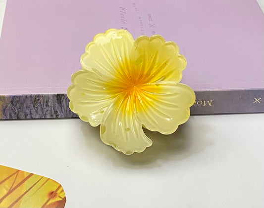 Eggplant Yellow Flower Claw