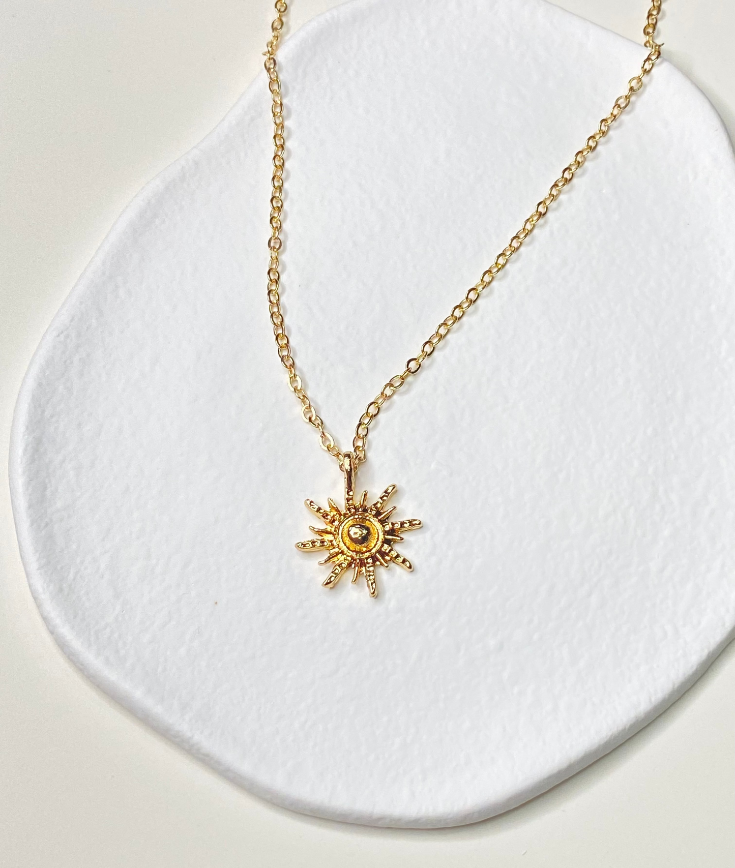 Gold Sun Pendant