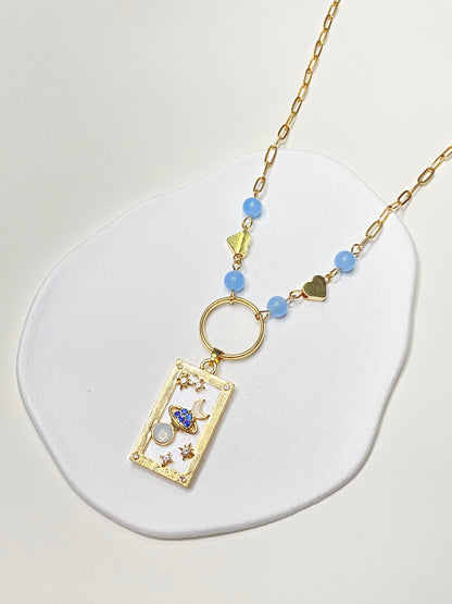 Blue Moon Necklace