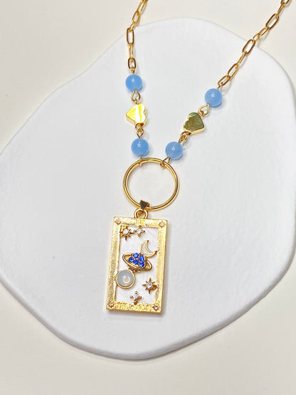 Blue Moon Necklace