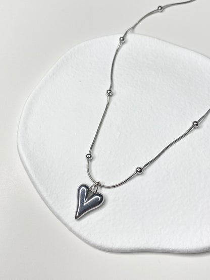 Titanium Heart Pendant