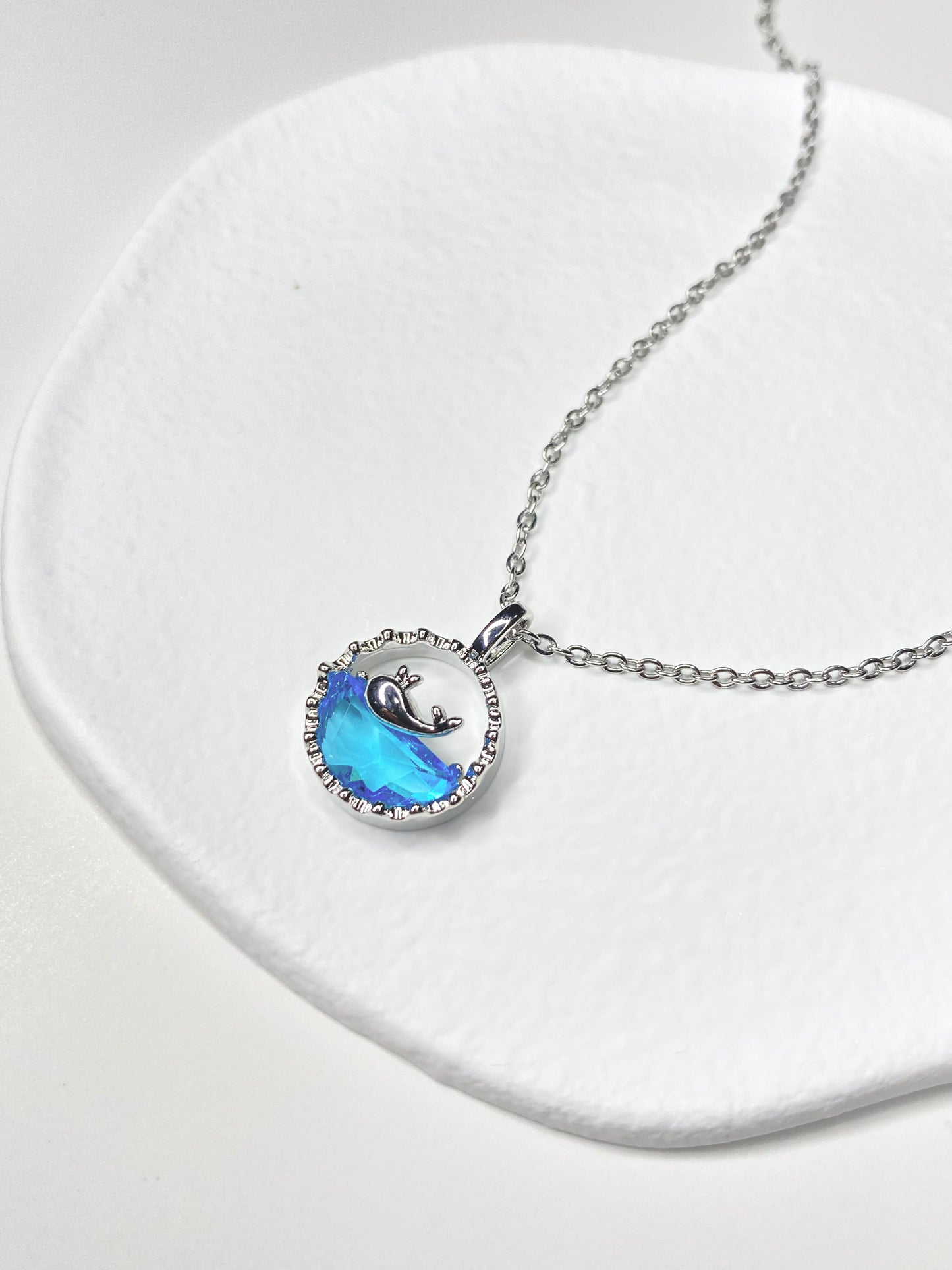 Blue Whale Pendant
